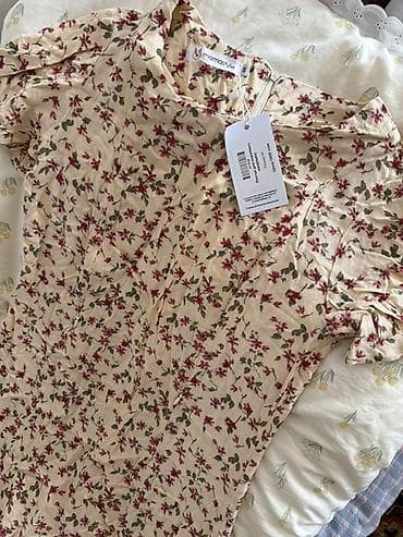 Шорталар: Күнүмдүк көйнөк, Узун модель, Вискоза — 3