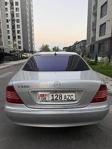капот golf 3: Mercedes-Benz S-Class: 2002 г., 4.3 л, Автомат, Газ, Седан — 8