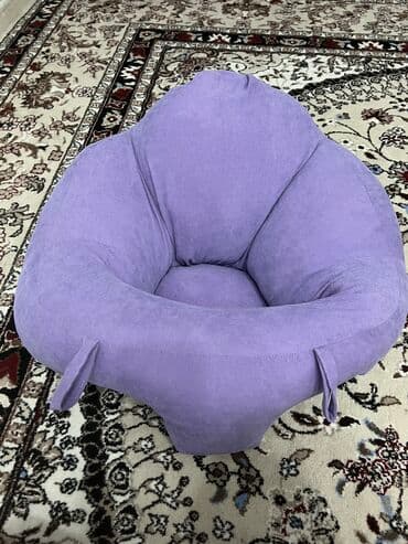 мешок цена: Детское кресло, Новый, цвет - Фиолетовый — 1