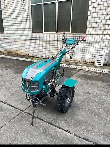 косилка трактора: Мотоблок с навесным оборудованием Описание: - Колёсный мотоблок — 2