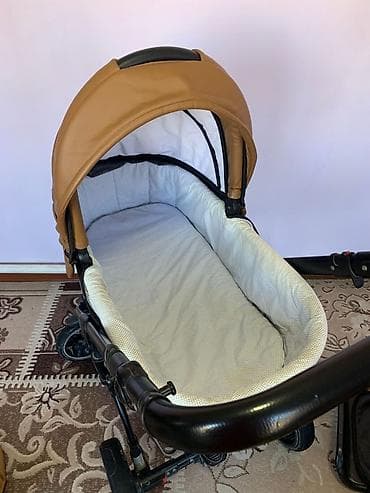 prego коляска: Универсальная коляска 3 в 1, цвет капучино/черный Комплектация: - — 5