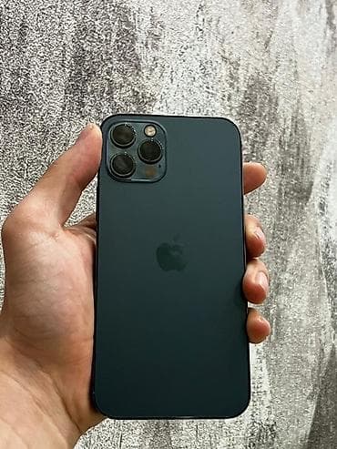 ssd macbook: IPhone 12 Pro, Б/у, 256 ГБ, Pacific Blue, Чехол, 84 % — 4