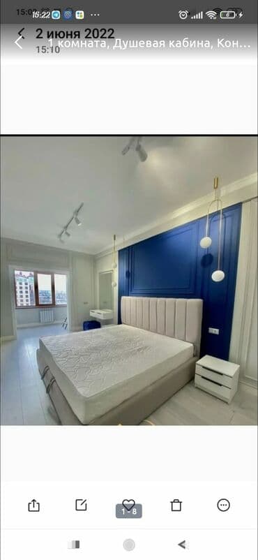 филормония: 1 комната, Душевая кабина, Кондиционер, Парковка — 1