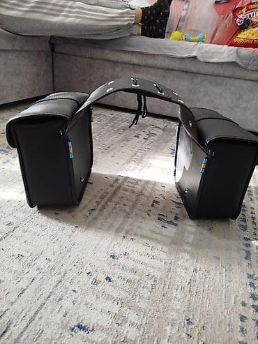 каска кевларовая: Двухсторонние кофры для мотоцикла/скутера - Тип: парные боковые сумки — 2