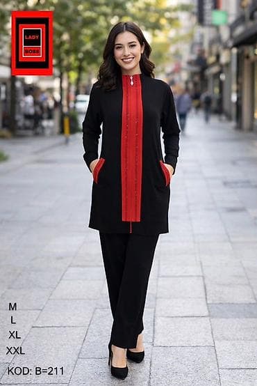 туник: Женский костюм Lady Boss, код: B=211 - Двухпредметный комплект — 2