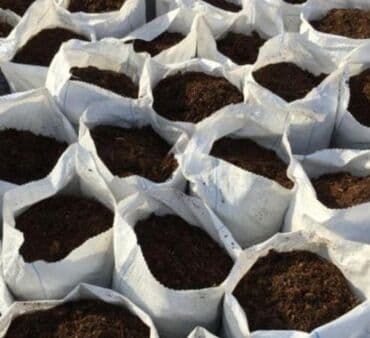 Чернозём с добавлением гумуса для горшочных цветов по 3 кг в одном