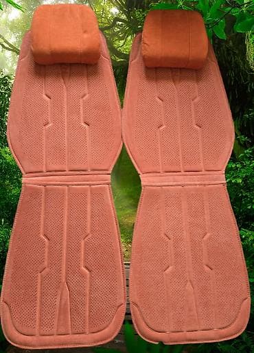 wl t: Чехлы Велюровые, С подушкой, цвет - Оранжевый, Новый, Самовывоз — 3