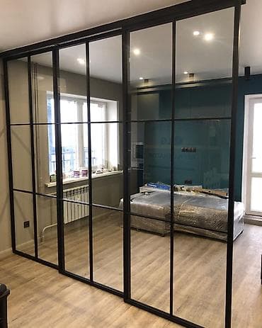 Окна на заказ: На заказ Лофт-перегородка, Бесплатный замер, Бесплатная доставка, Бесплатная установка — 8