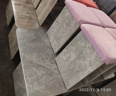 стол и четыре стула: Кухонный стол и стул, Новый, Бесплатная доставка, цвет - Бежевый — 9