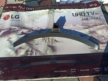 тумбочка и телевизор: Стойка для Телевизора LG 108/43 Новый — 1