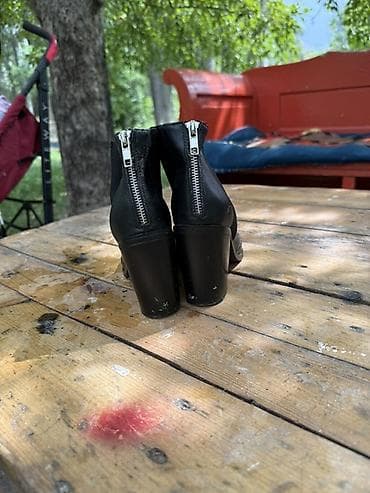 кышкы сапок: Батинкелер, 37, Reserved, Колдонулган, түсү - Кара, Өзү алып кетүү — 4