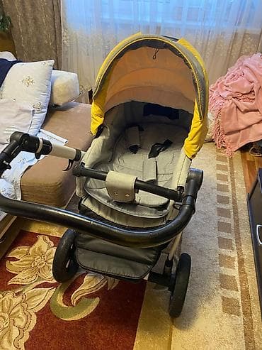 нуна коляска: Продам коляску, 2в1, супер проходимая, люлька просторная, почти до — 6