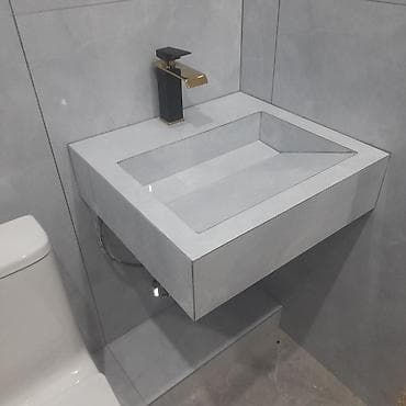 стекло полка: Раковина для ванной, Особенности: Под камень — 3