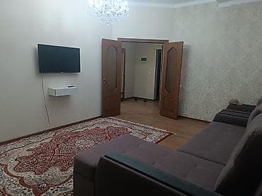 house kg бишкек: 2 комнаты, С мебелью полностью — 1