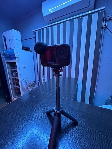 микрофон студийный: Экшн‑камера GoPro 13 с аксессуарами для съёмки и влогов. С чехлом — 2
