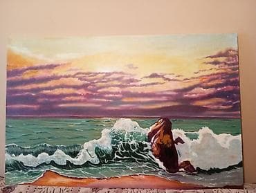 живопись маслом пейзаж: Авторские картины маслом — пейзажи - Сюжеты: горное озеро с — 7