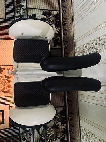 елек троный самакат: Гироскутер с ручкой-коленоупором (мини-сигвей) - Цвет: белый с — 1