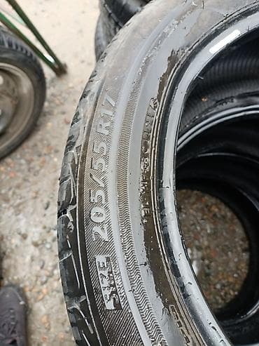 17 5 мост: Шины 205 / 55 / R 17, Лето, Б/у, Комплект, Легковые, Япония, Bridgestone — 7