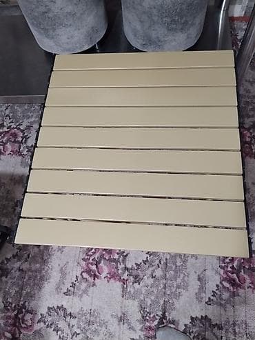 stol: Складной походный стол, Новый, Другой материал, цвет - Черный — 6