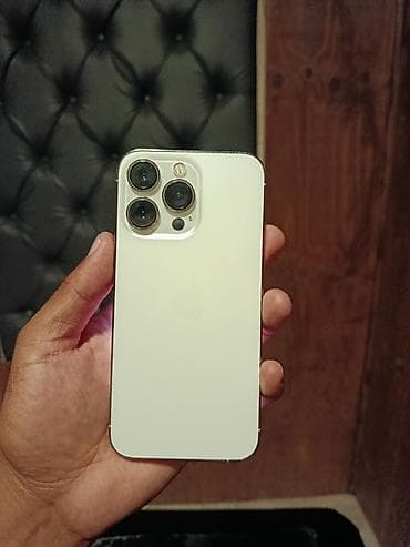 IPhone 13 Pro, Колдонулган, 128 ГБ, Ак, Кабель, 92 % — 1