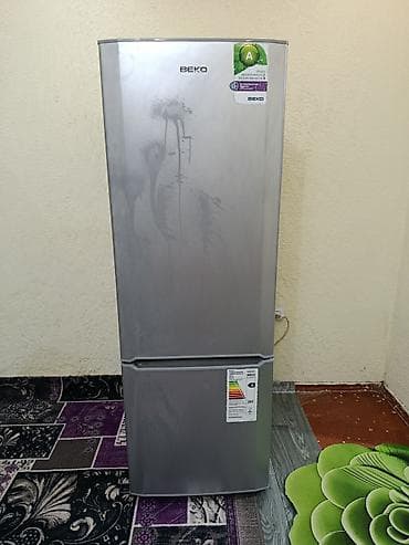 Холодильник Beko, Б/у, Двухкамерный, De frost (капельный), 55 * 160 * 60 at lalafo.kg Холодильник Beko, Б/у, Двухкамерный, De frost (капельный), 55 * 160 * 60