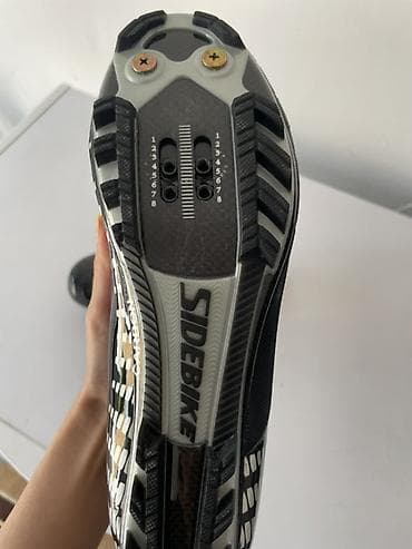 герзавой отук: Велотуфли SIDE BIKE (шоссейно‑МТБ стиль), цвет черный глянец — 7