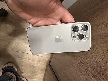 айфон 15 рассрочка: IPhone 15 Pro, Б/у, 256 ГБ, Natural Titanium, Чехол, 87 % — 1
