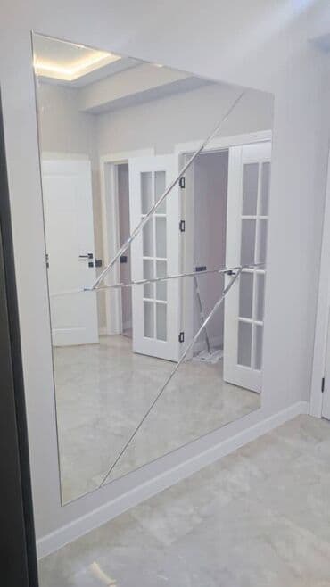 зеркало наклейка: Зеркальное панно – привносит в помещение ощущение роскоши и богатства — 8