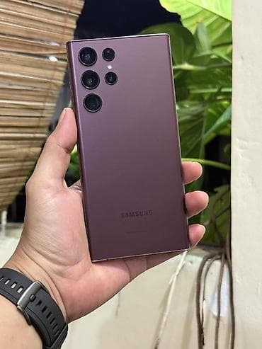 samsung 16: Samsung Galaxy S22 Ultra, цвет - Фиолетовый — 1