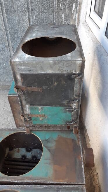 посуда для льда: Печка, печ буржуйка, толстый метал. Меш темир калын жакшы жазалган! — 4