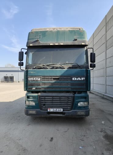 даф xf 95: Тягач, DAF, 2000 г., Бортовой — 1