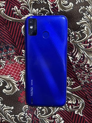 infinix hot 40 цена в бишкеке: Tecno Pop 6 Go, Б/у, 256 ГБ, цвет - Синий, 2 SIM — 4