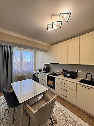 binar: 2 комнаты, 70 м², Кок-Жар ж/м Элитка, 3 этаж, Евроремонт — 10