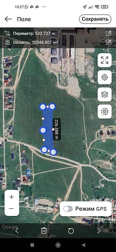 в асанбае: 100 соток, Для строительства — 1