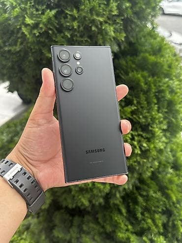 s6 edge: Samsung Galaxy S23 Ultra, Б/у, 512 ГБ, цвет - Черный, В рассрочку, 2 SIM, eSIM — 1