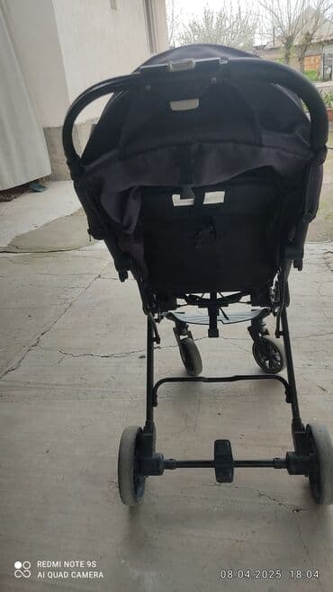 продаю в связи с переездом: Коляска, цвет - Фиолетовый, Б/у — 3