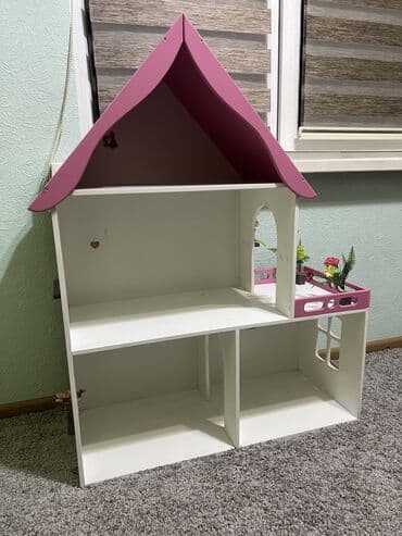 готовые домики из дерева: Домик детский деревянный. Почти новый. В отличном состоянии. Цена — 2