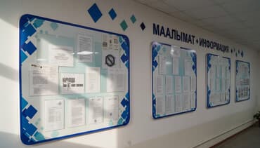 флипчарты подставка для баннеров с дополнительными планками: Информационные стенды и доски объявлений - Форматы: настенные и — 1