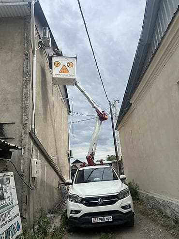 eps блок: Автовышка — услуги до 30 м Виды работ: - Монтажные работы на высоте - — 4