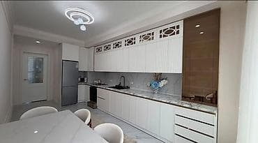 Недвижимость: 3 комнаты, 104 м², Элитка, Асанбай мкр Элитка, 11 этаж, Евроремонт — 10