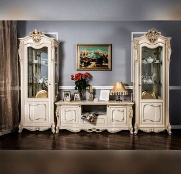 срочно связи переездом: Гарнитур для зала, Новый, Дерево, Самовывоз, Платная доставка, цвет - Бежевый — 1