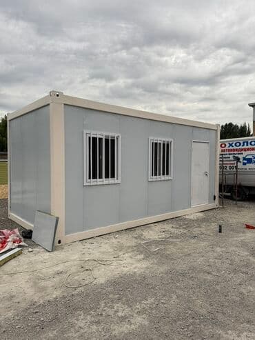 Гаражи: Модульный дом Размер 6×3м — отличное решение для офиса, торговли или — 1