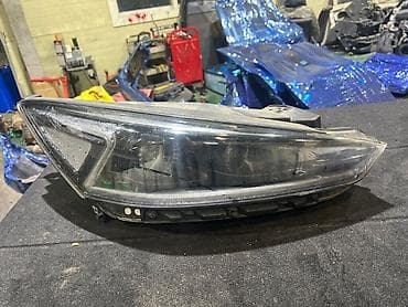led driver: Левая передняя фара в сборе для Audi A4 B9 (рестайлинг дорестайл — тип — 1