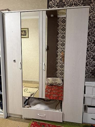 Шифоньер, шкаф для одежды, Прямой, ЛДСП