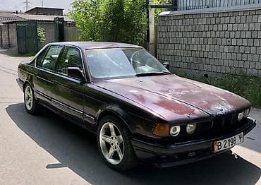 bmw е32: BMW 7 series: 1991 г., 3 л, Механика, Бензин, Седан — 1