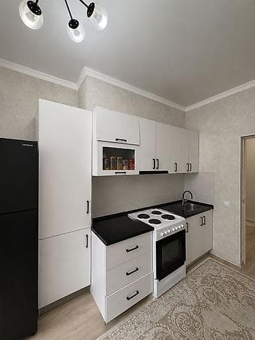 baytik: 1 комната, 48 м², Асанбай мкр Элитка, 5 этаж, Дизайнерский ремонт — 4