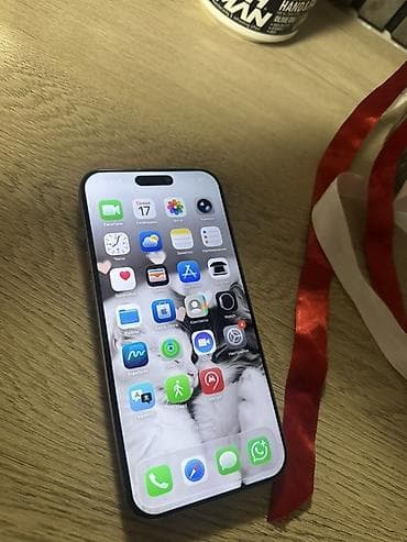 second tech: IPhone 16 Pro Max, Б/у, 1 ТБ, Desert Titanium, Защитное стекло, Кабель, Коробка, 94 % — 1