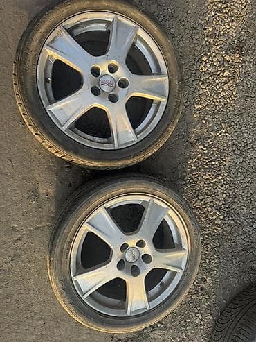 5х108: Литые Диски R 17 OZ Racing, Комплект, отверстий - 5, Б/у — 3