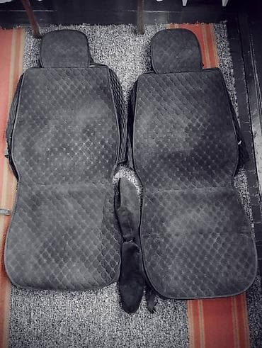 leksus: Чехлы Тканевые, цвет - Черный, Lexus, Б/у, Самовывоз — 8