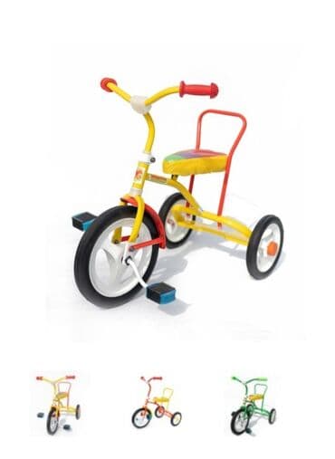 трёхколёсный велосипед детский: Коляска, Новый — 2